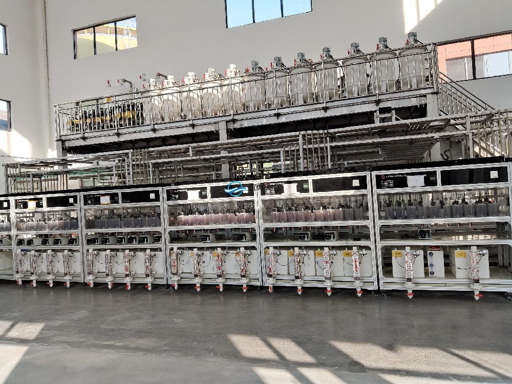 湖北某公司160級萃取槽設備配置項目